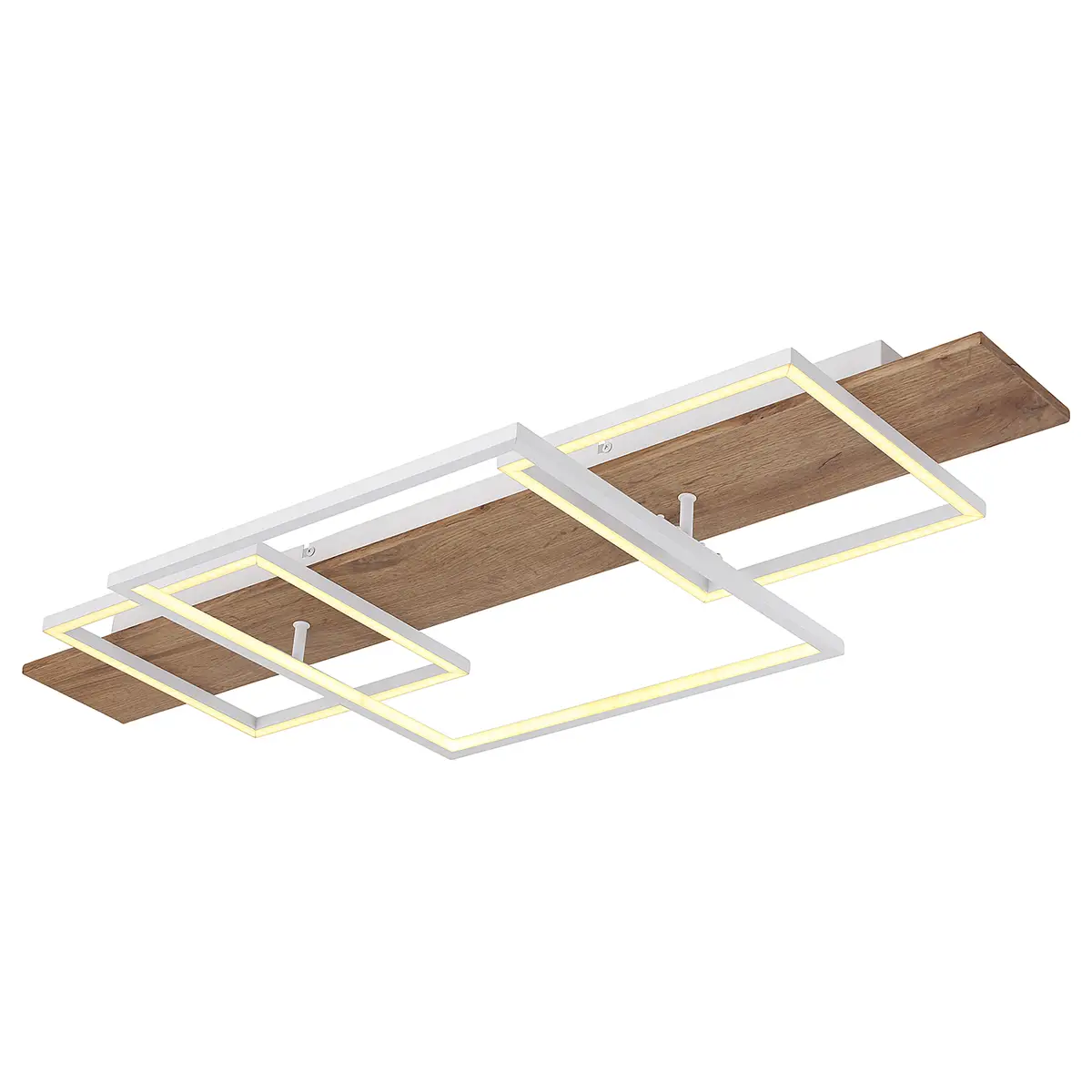 LED-Deckenleuchte Vanni | Braun