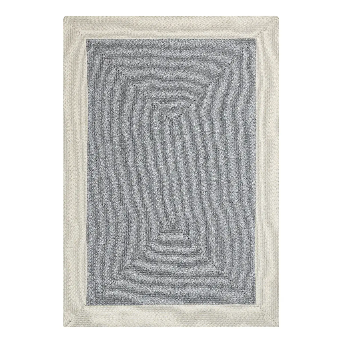 In- & Outdoorteppich Trenzado Typ E Grau/Beige Polypropylen