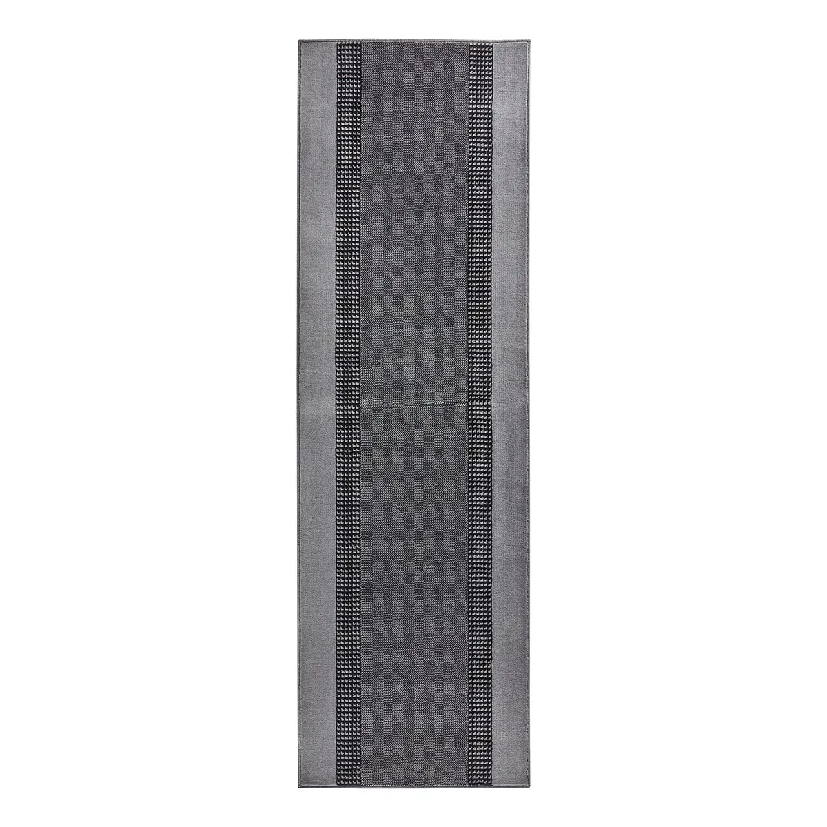 Läufer Band 80 x 350cm Grau/Grau | Grau