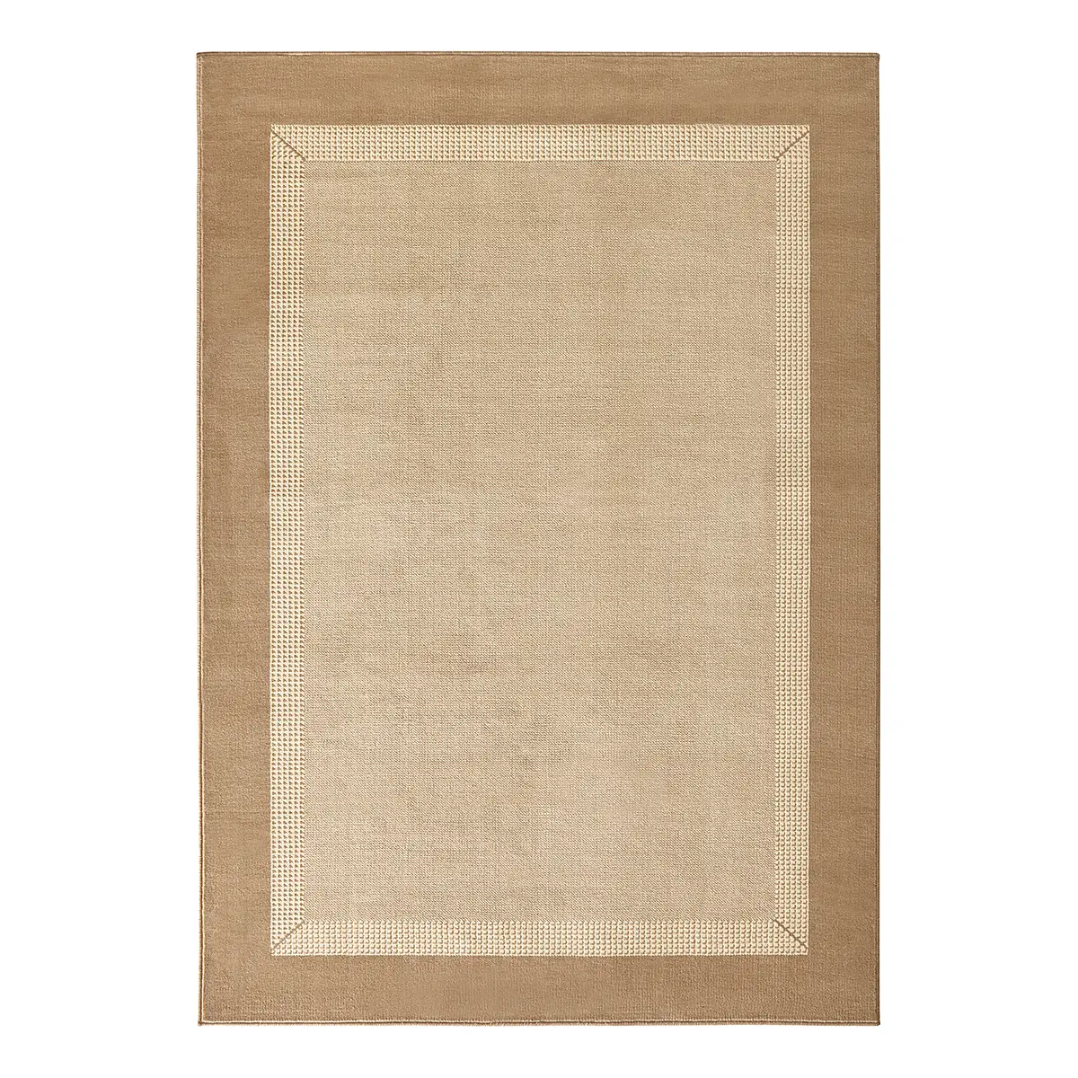 Teppich Band Beige/Beige 160 x 230cm | Beige