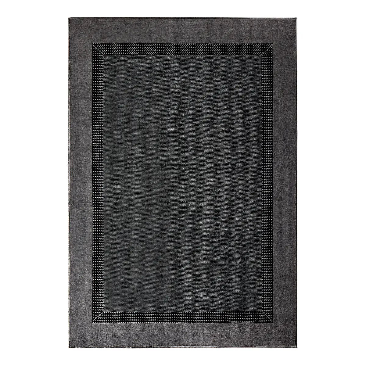 Teppich Band Grau/Grau 200 x 290cm | Grau