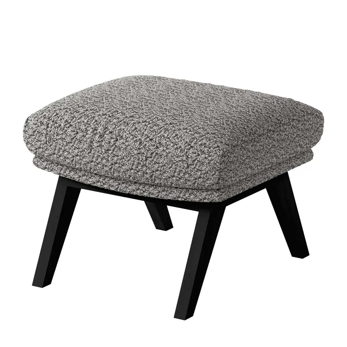 Polsterhocker Bony | Grau