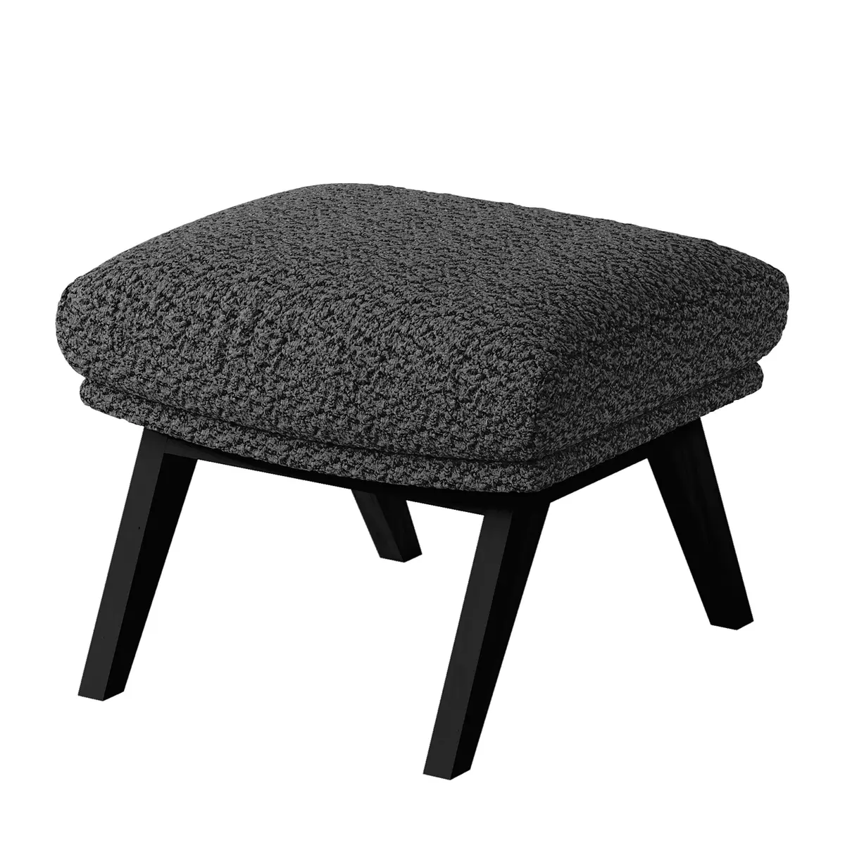 Polsterhocker Bony | Grau