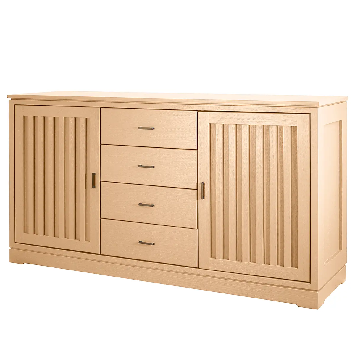 Sideboard Geriffelt Typ A | Holztöne