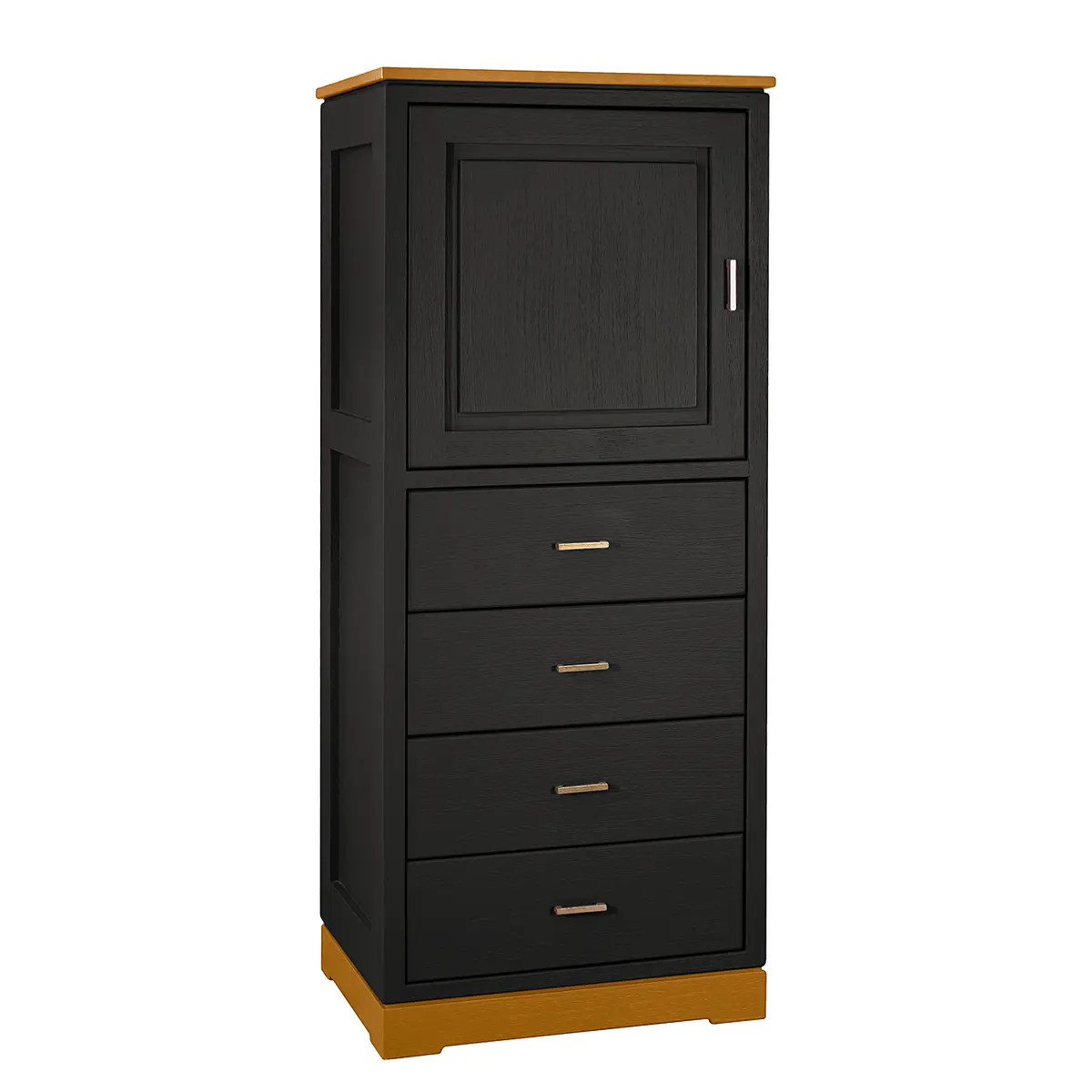 Highboard Glatt | Braun