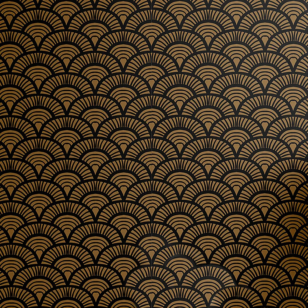 Tapete Scallop 250cm | Braun