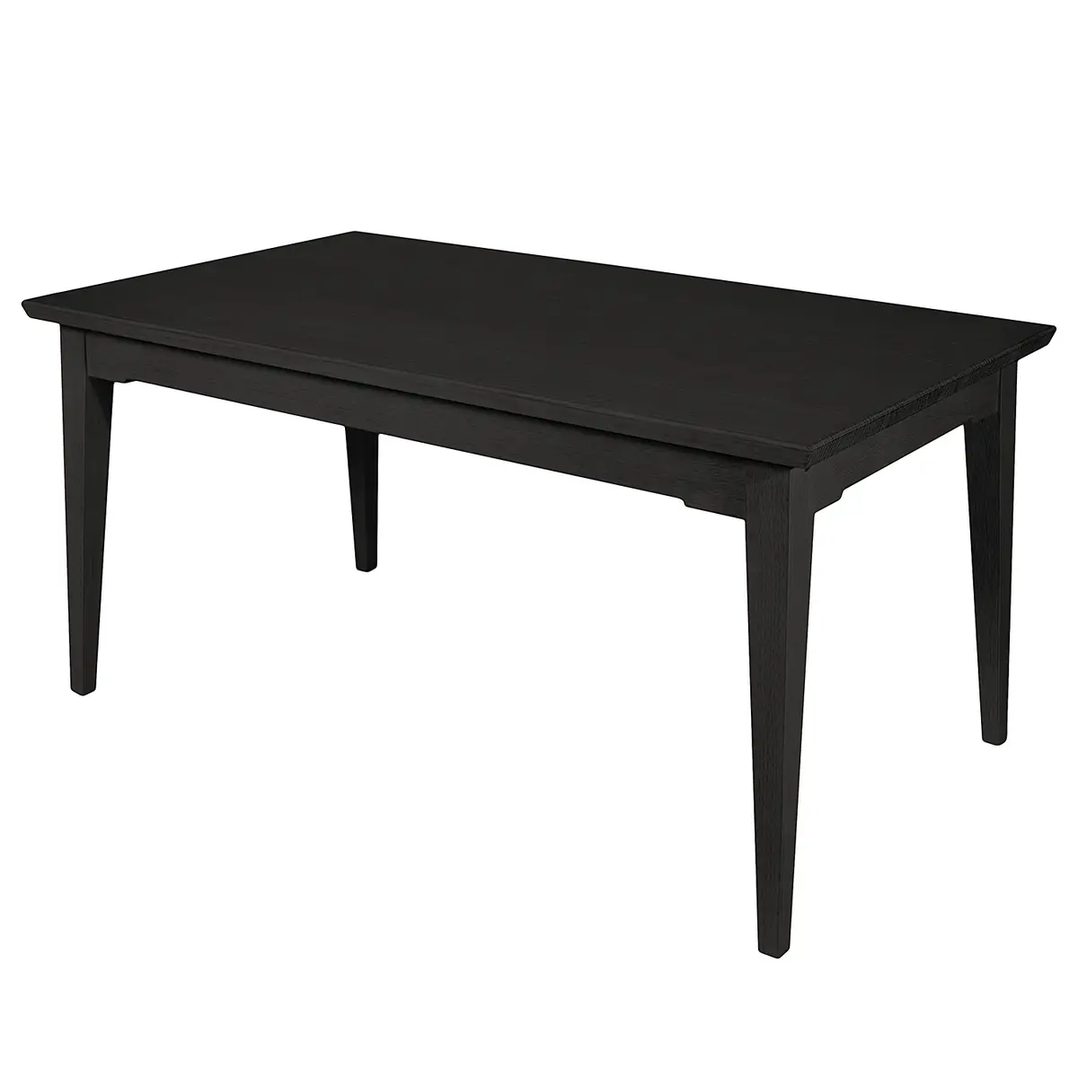 Esstisch 140cm Schwarz/Schwarz | Schwarz