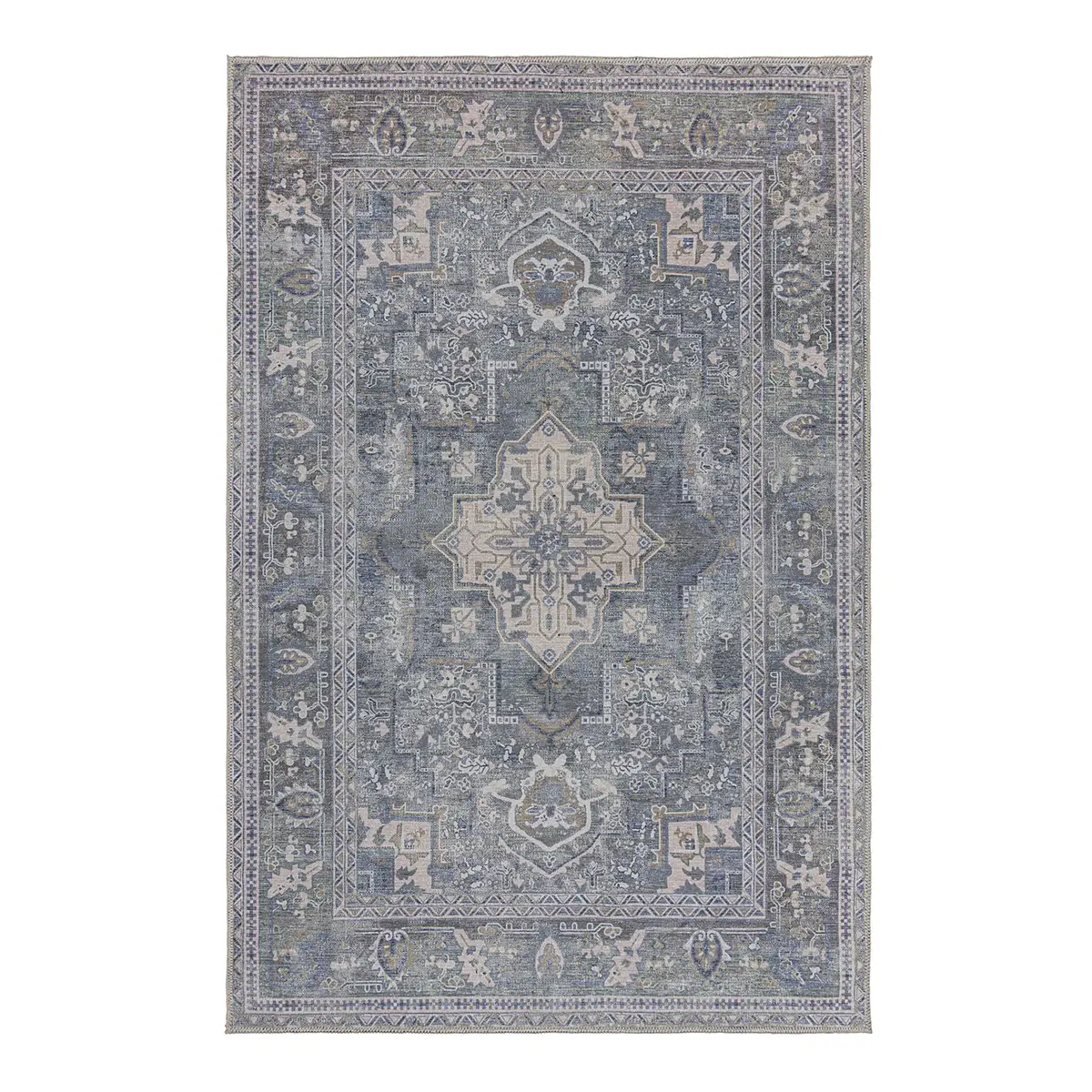 Kurzflorteppich Windsor Traditional Grün/Mintgrün 160 x 230cm