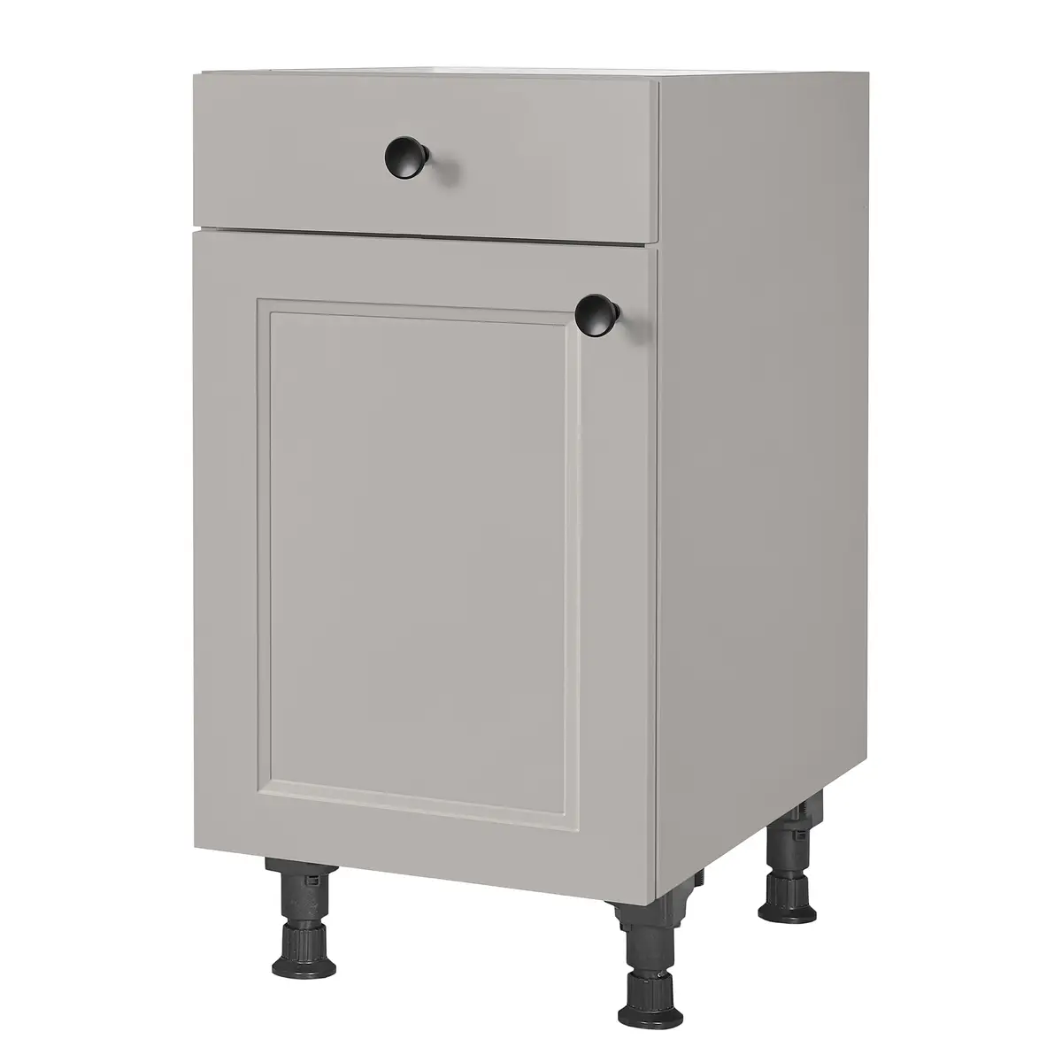 Unterschrank Cascada mit Tür 45cm Türanschlag links | Grau