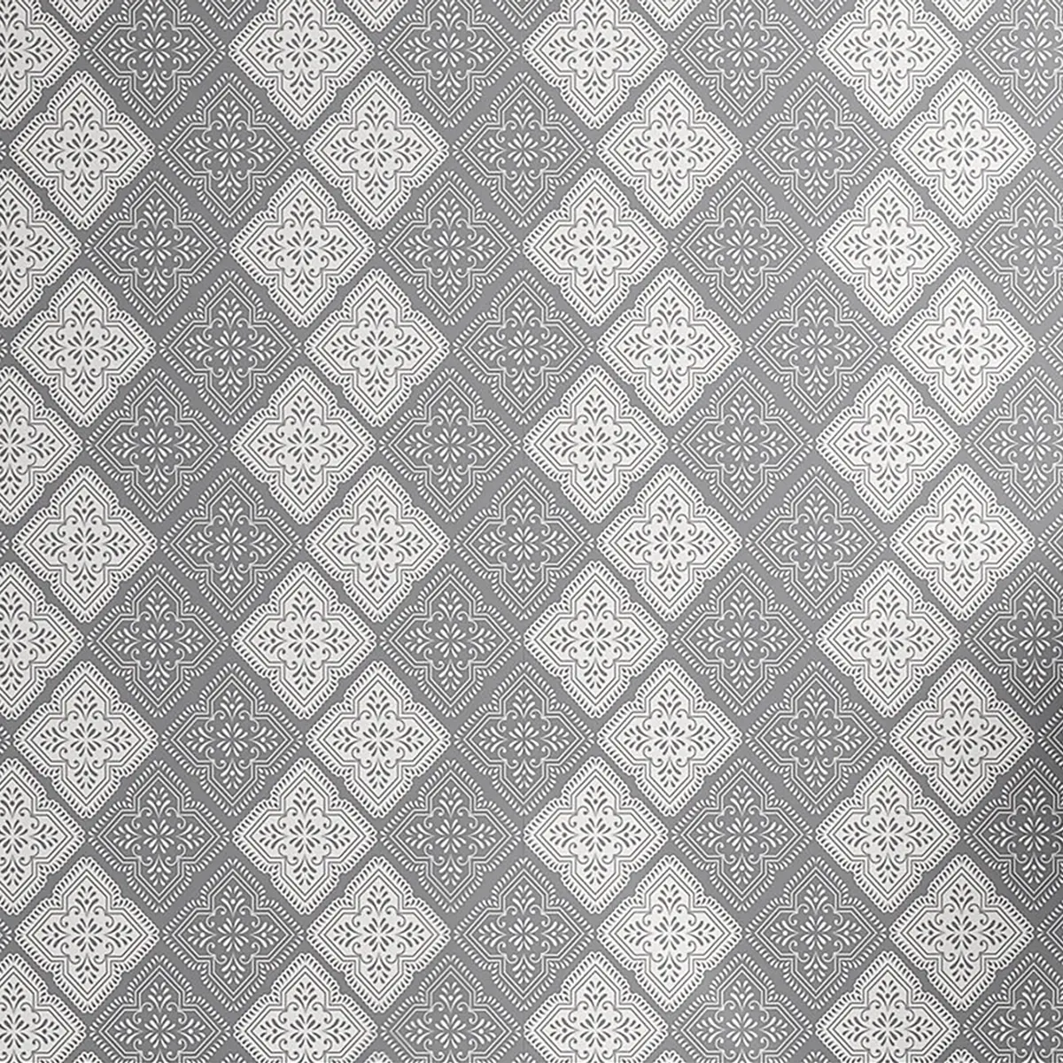 Tapete Damask | Mehrfarbig