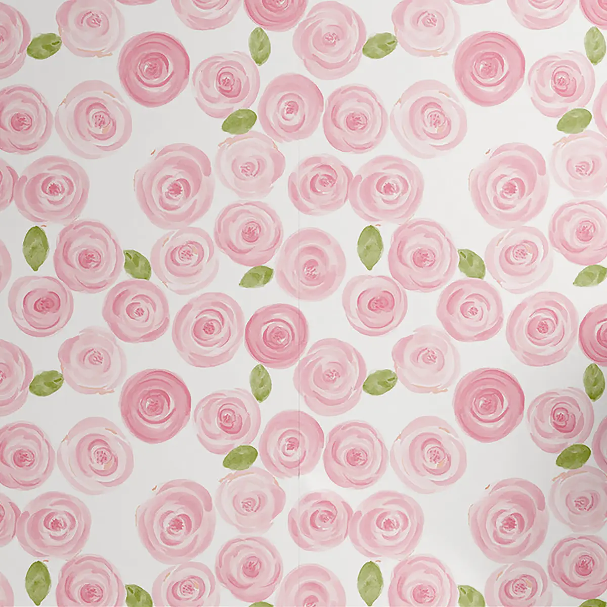 Tapete Drawing Flower 180cm | Rosa