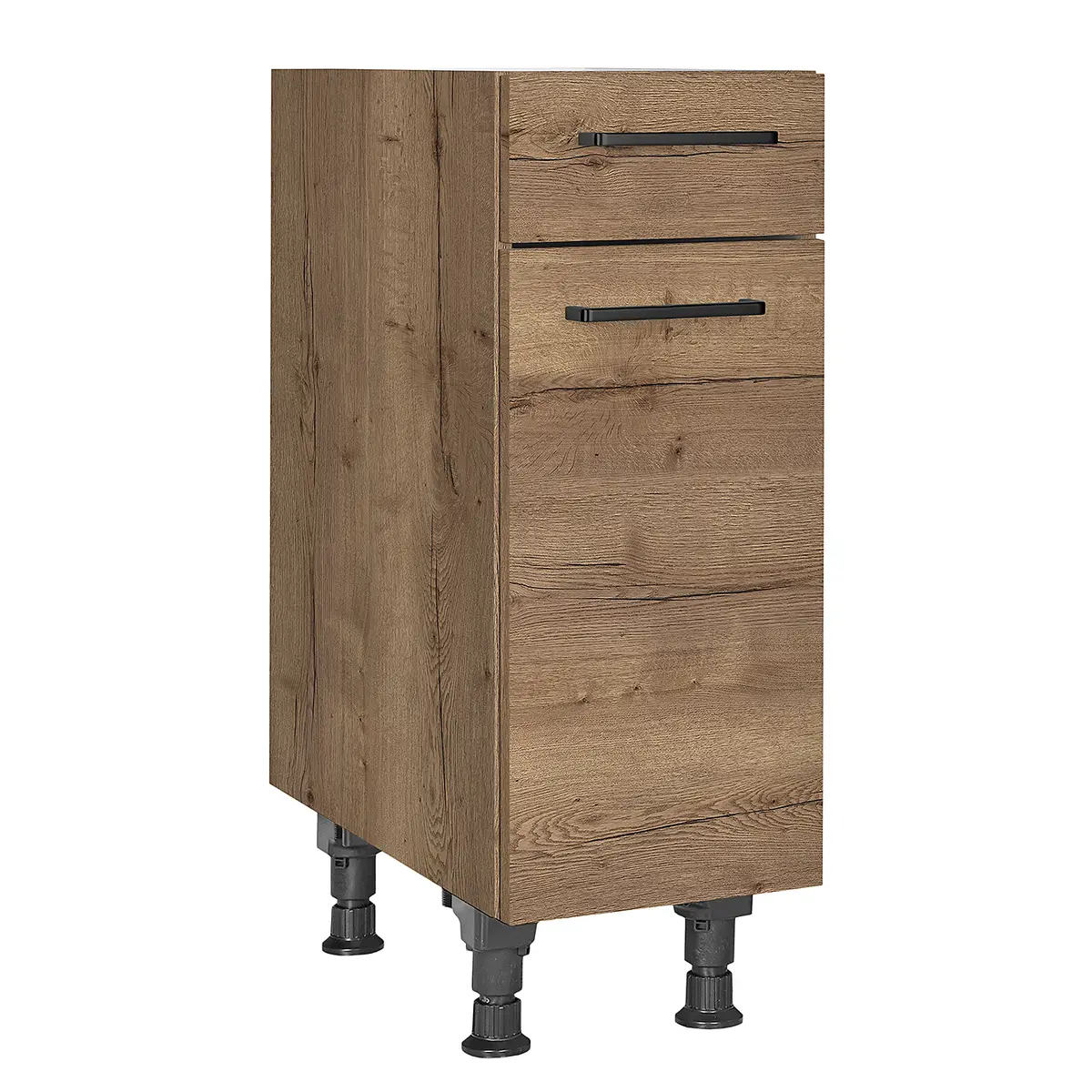 Unterschrank Structura mit Tür 30cm Türanschlag rechts | Braun