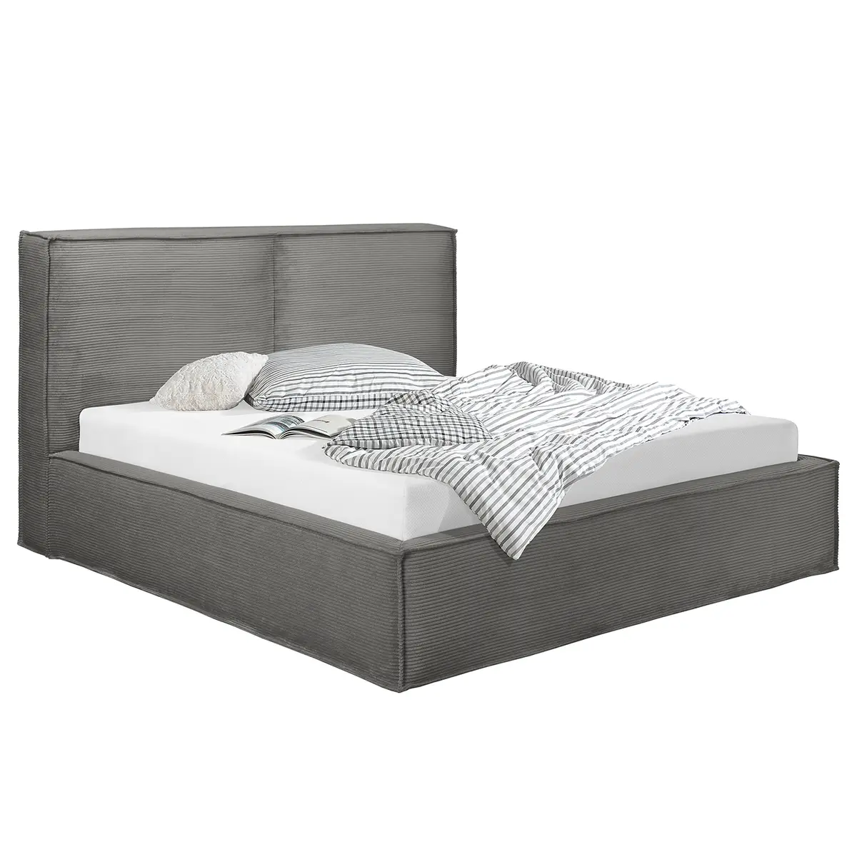 Polsterbett KINX | Grau