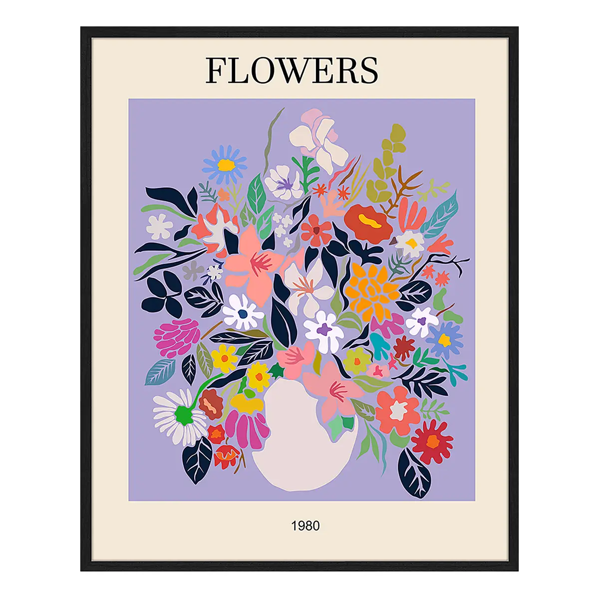 Bild Flowers | Mehrfarbig