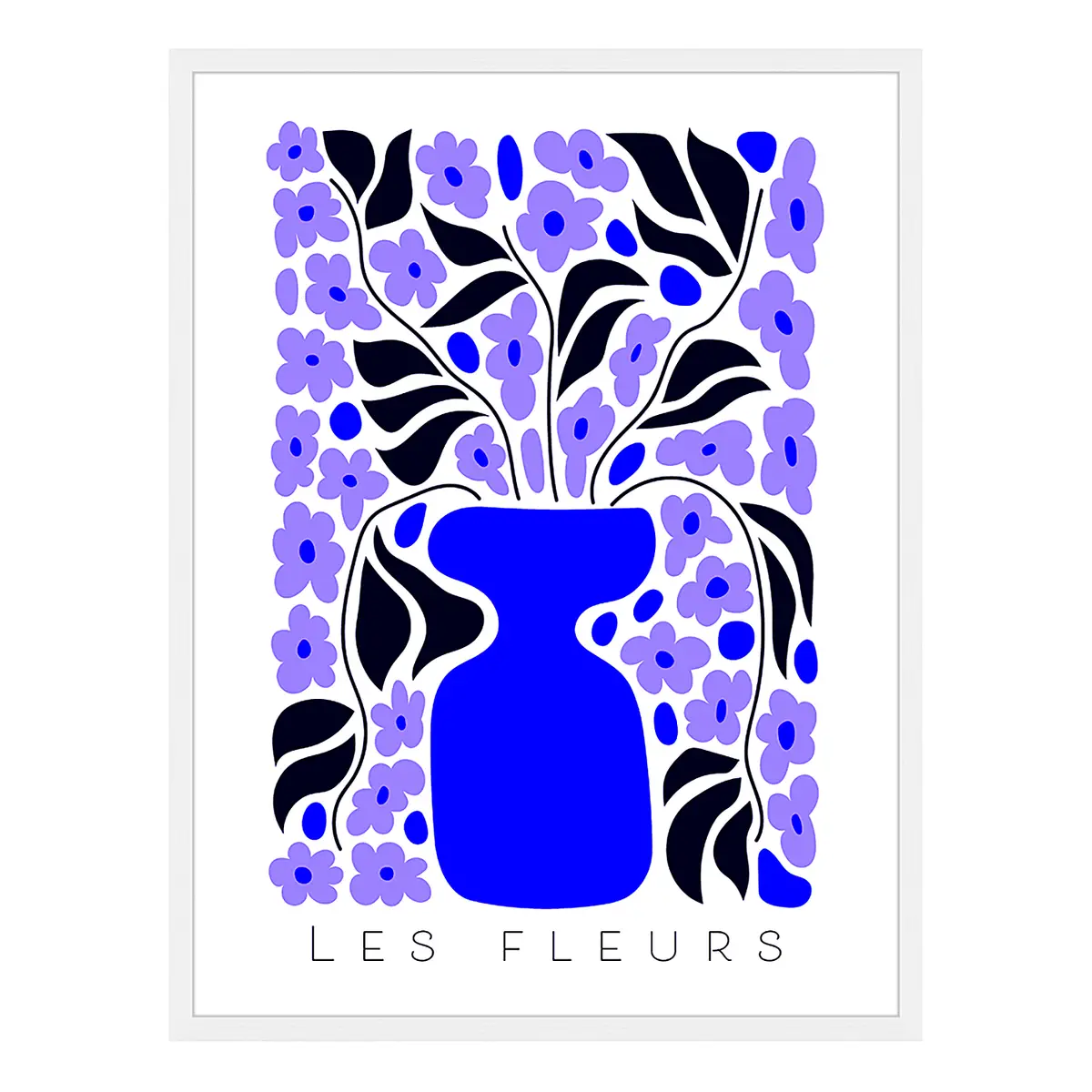 Bild Les Fleurs | Mehrfarbig