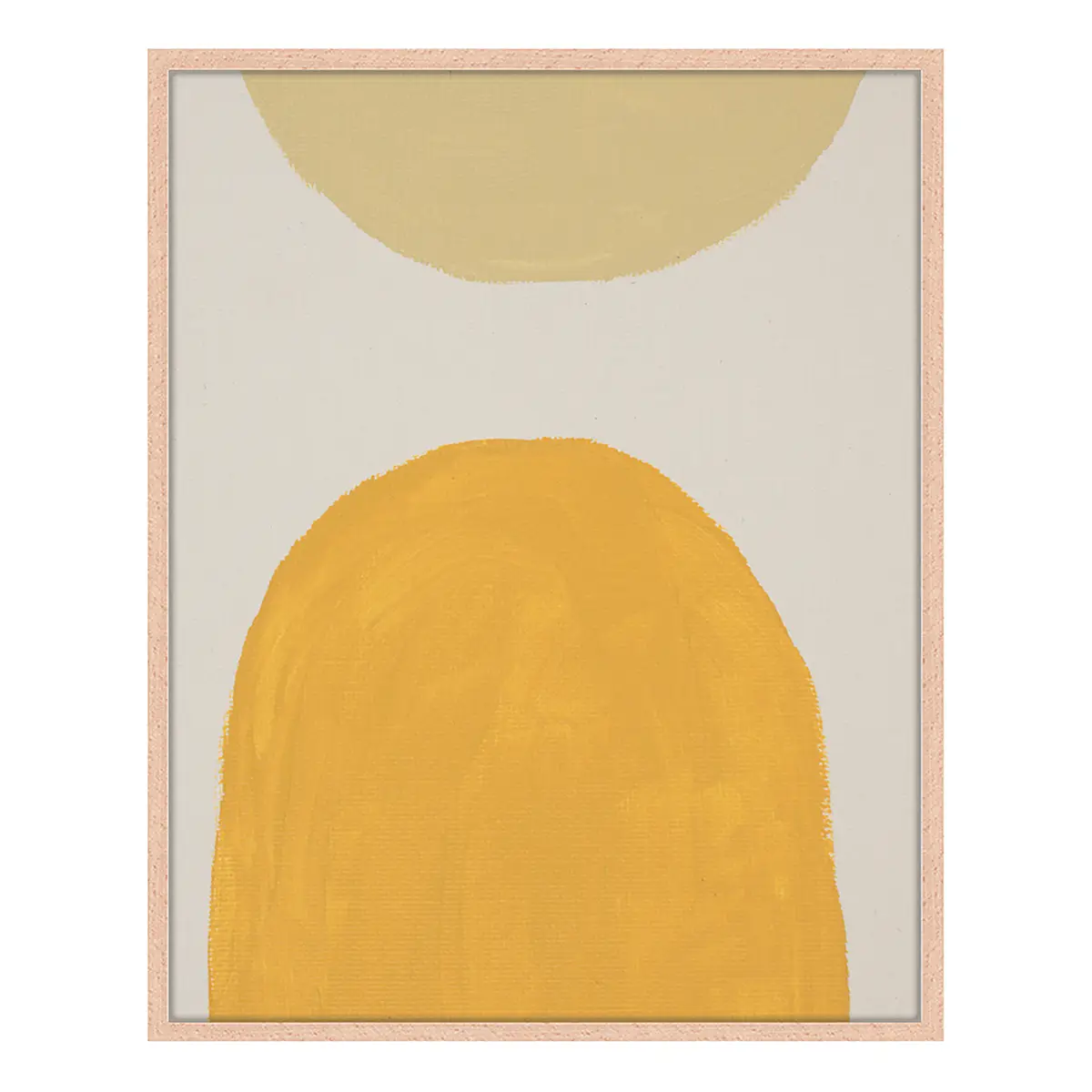 Geometric Abstract Paint Wandbild | Mehrfarbig