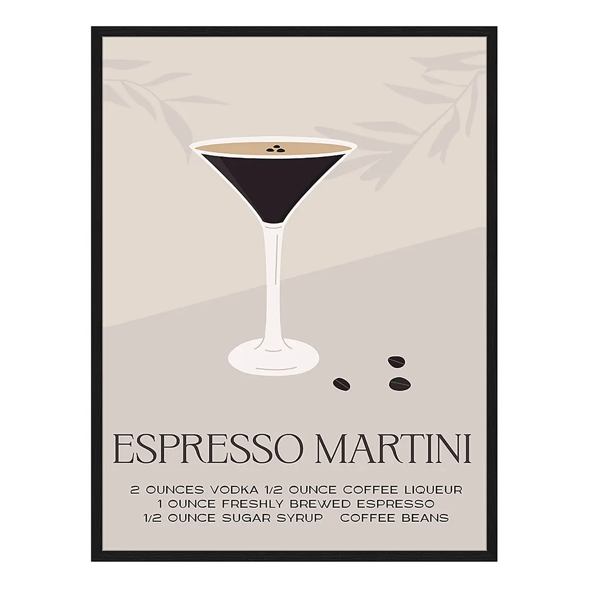 Bild Espresso Martini Recipe | Mehrfarbig