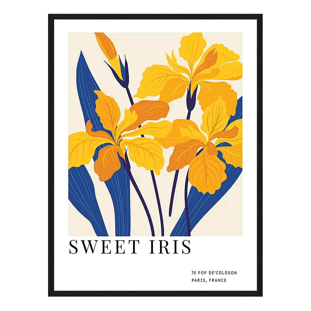 Bild Sweet Iris | Holztöne