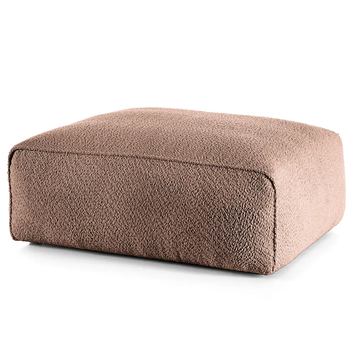Polsterhocker Hudson | Lila
