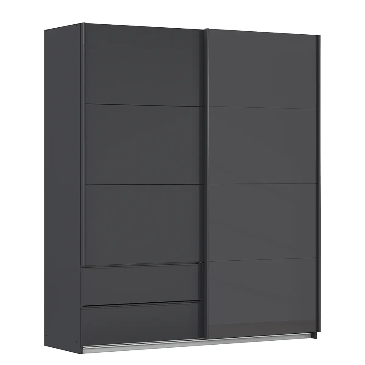 rauch Orange Schwebetürenschrank Elara | Grau