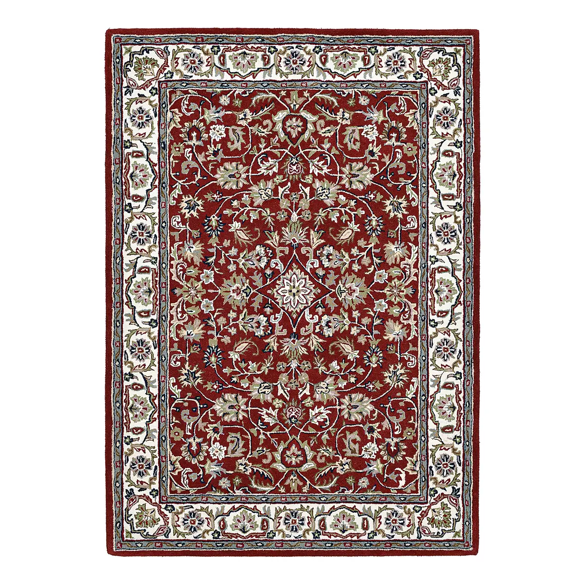 Wollteppich Royal Orient Isfahan Rot/Rot 40 x 60cm Wolle | Rot