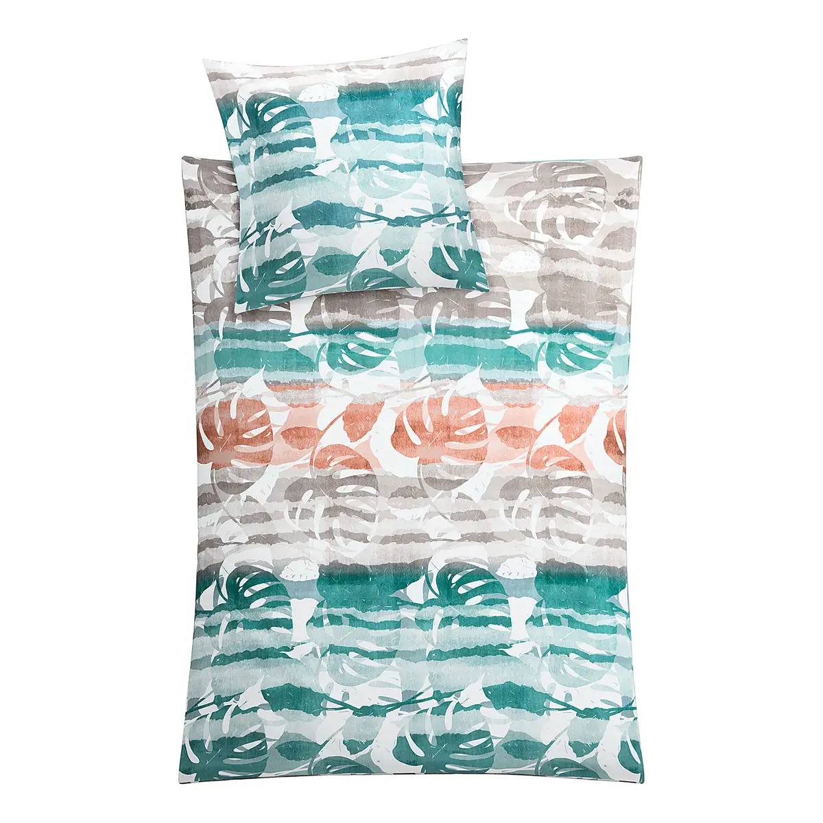 Kleine Wolke Mako-Satin Bettwäsche Jill | Blau