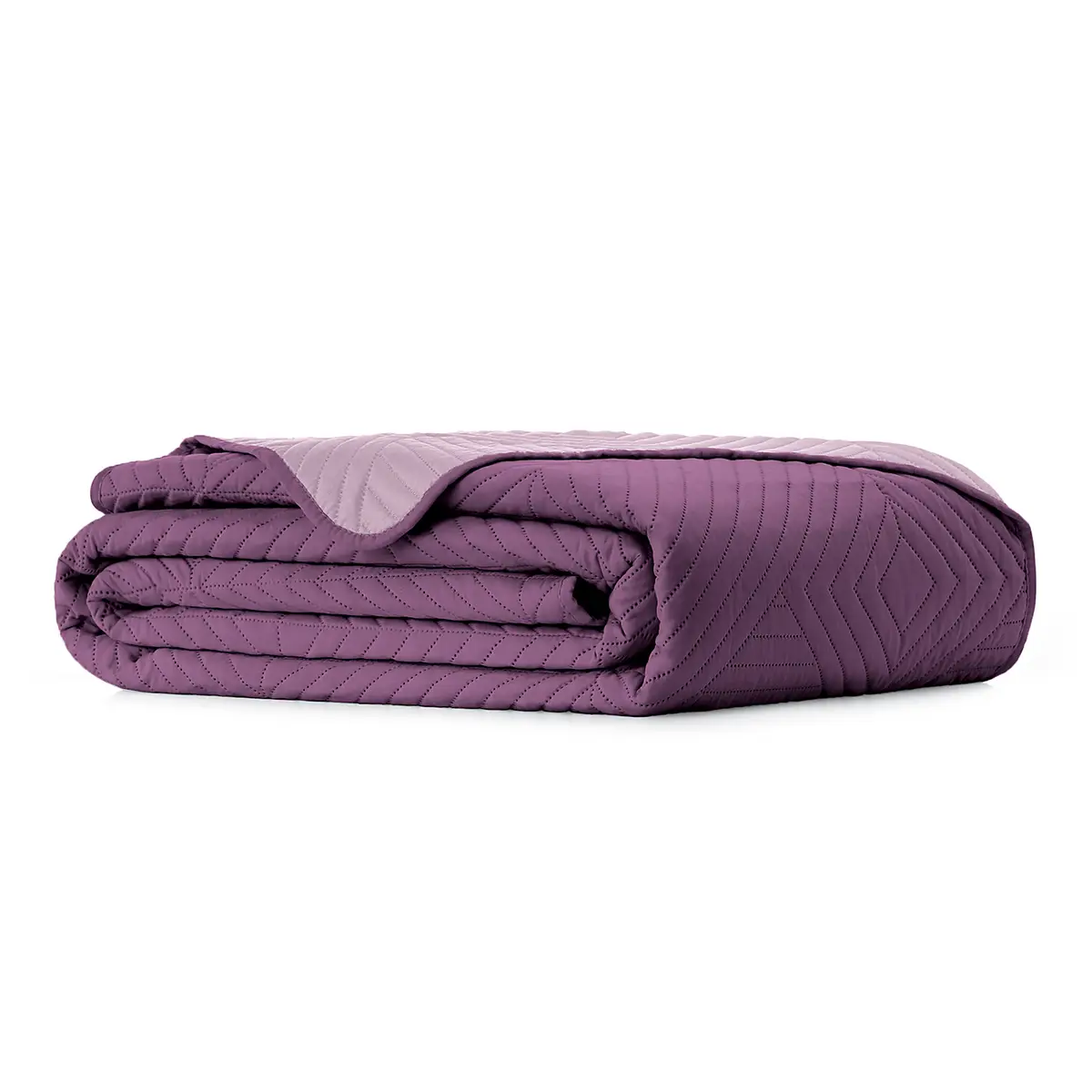 Tagesdecke 170 x 210cm Pink/Violett/Violett Microfaser