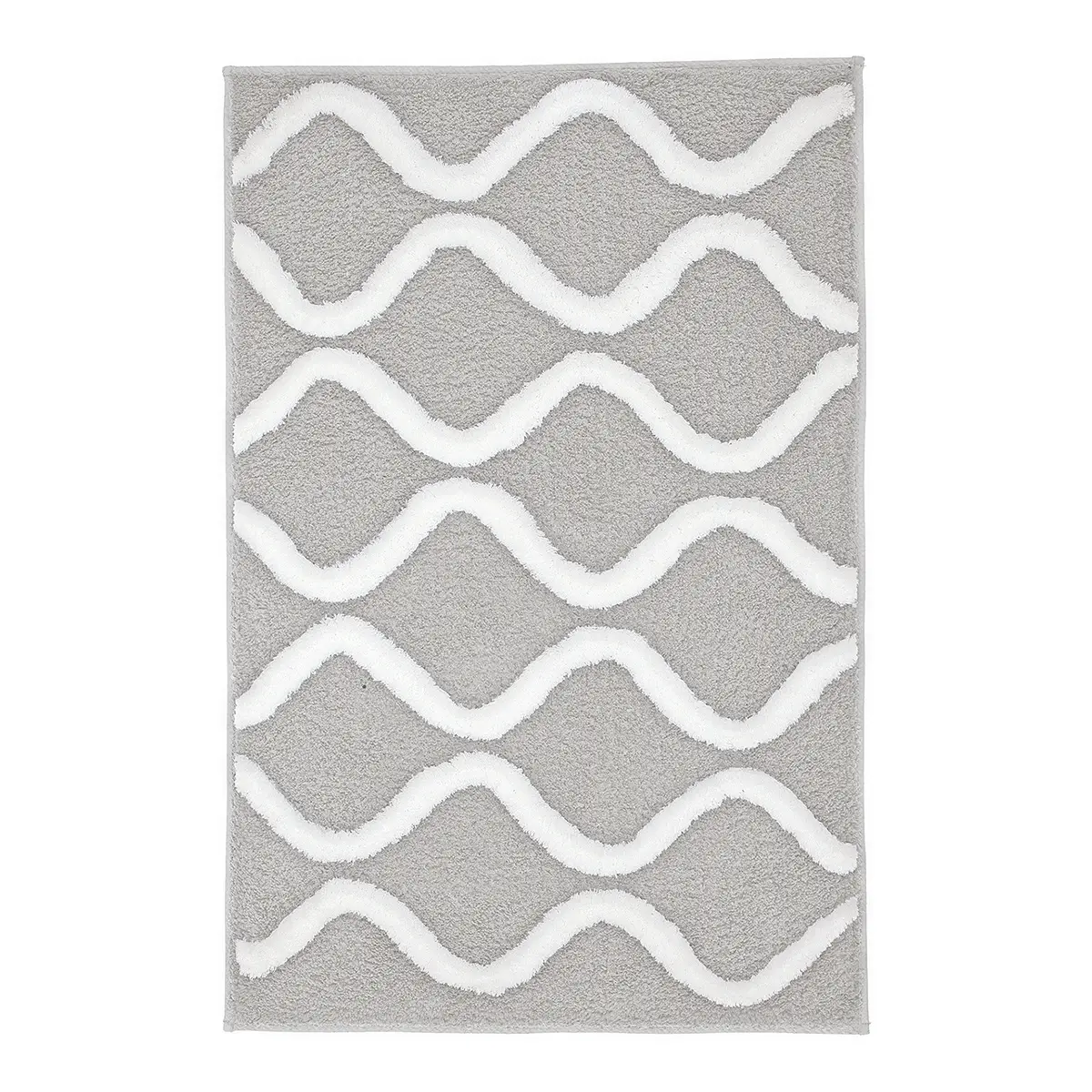 Kleine Wolke Badteppich Piana | Grau