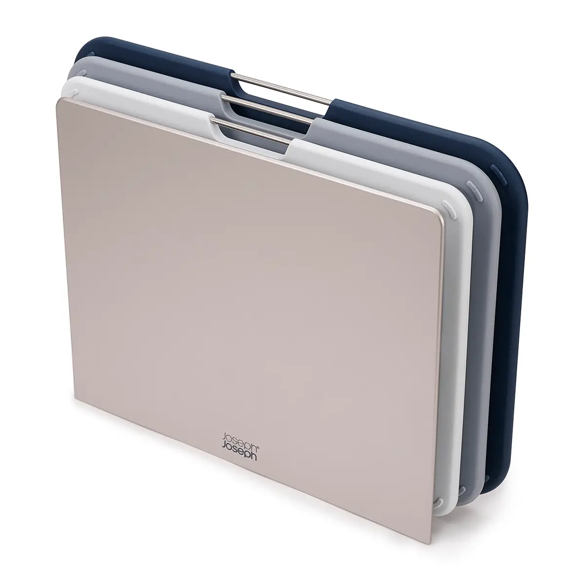 JOSEPH JOSEPH Schneidebrett-Set Nest 3-teilig Grau | Grau