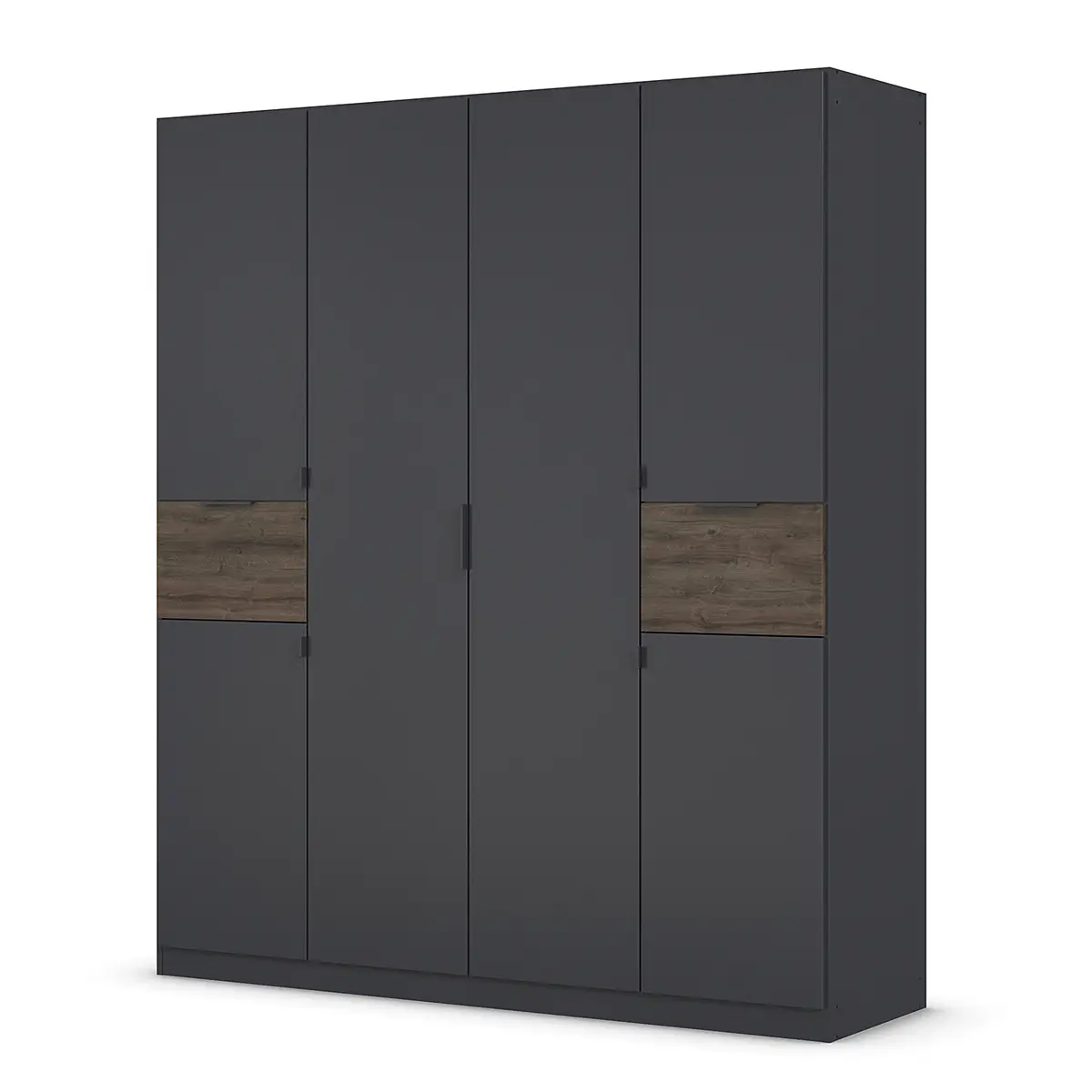 rauch Blue Drehtürenschrank Ticao | Grau