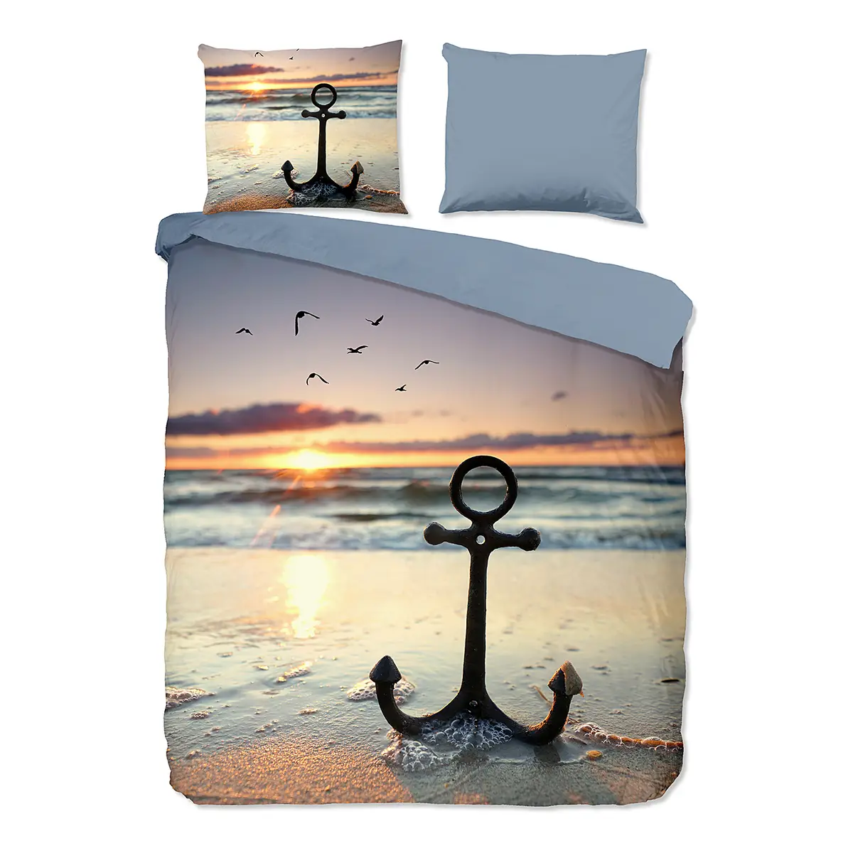 Good morning Renforcé Bettwäsche Mar | Mehrfarbig