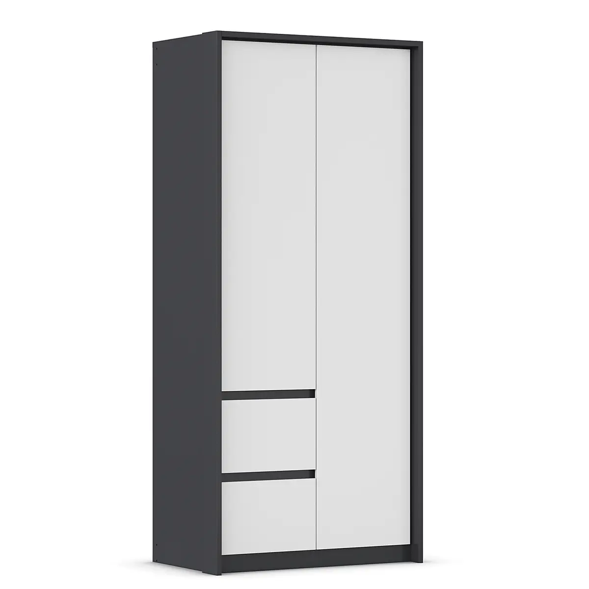 rauch Orange Drehtürenschrank mit Passepartout 96cm | Mehrfarbig