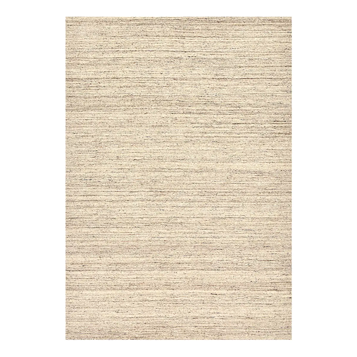 Wollteppich Pure UNI Beige/Beige 60 x 90cm Wolle | Beige
