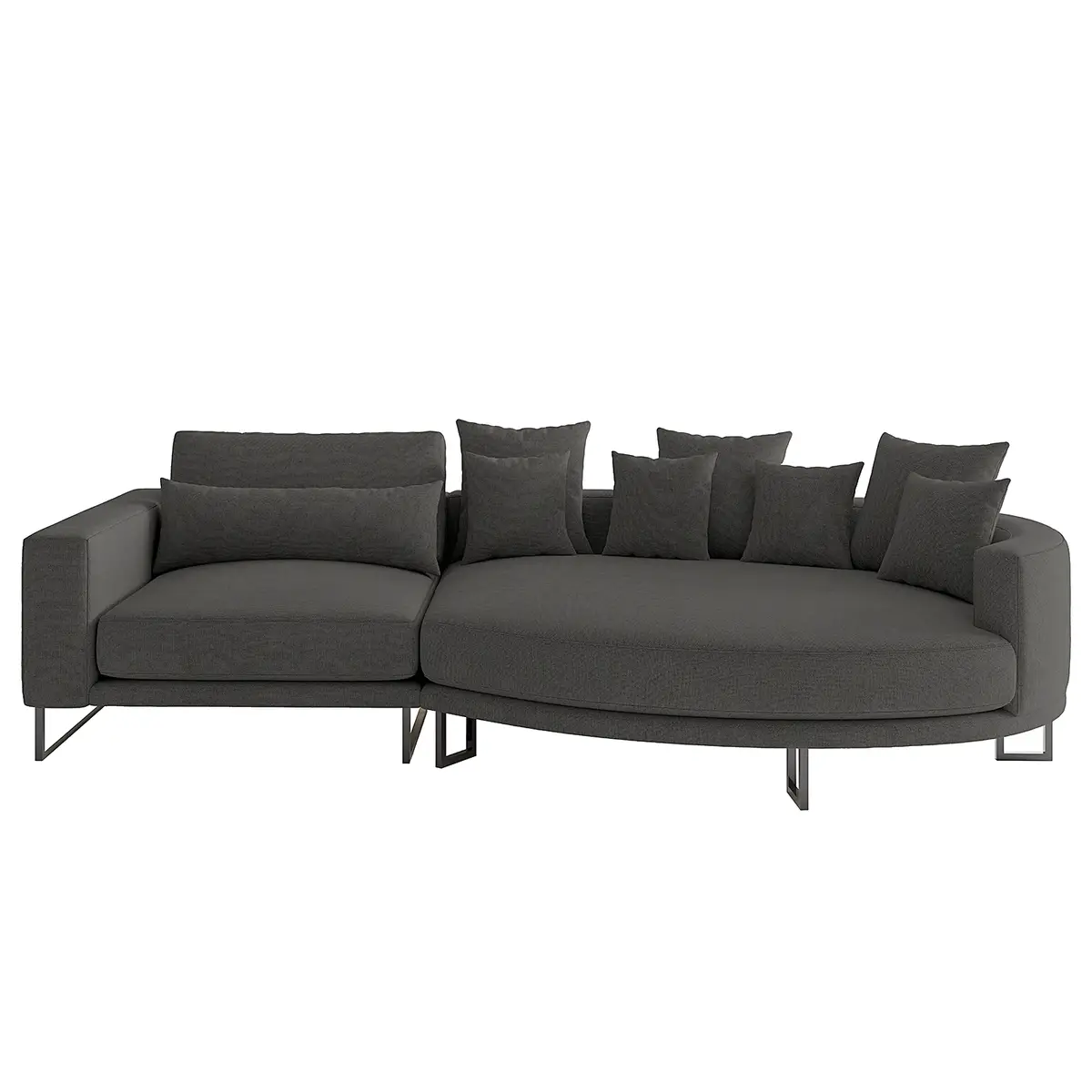 Fredriks Ecksofa Barmore | Grau