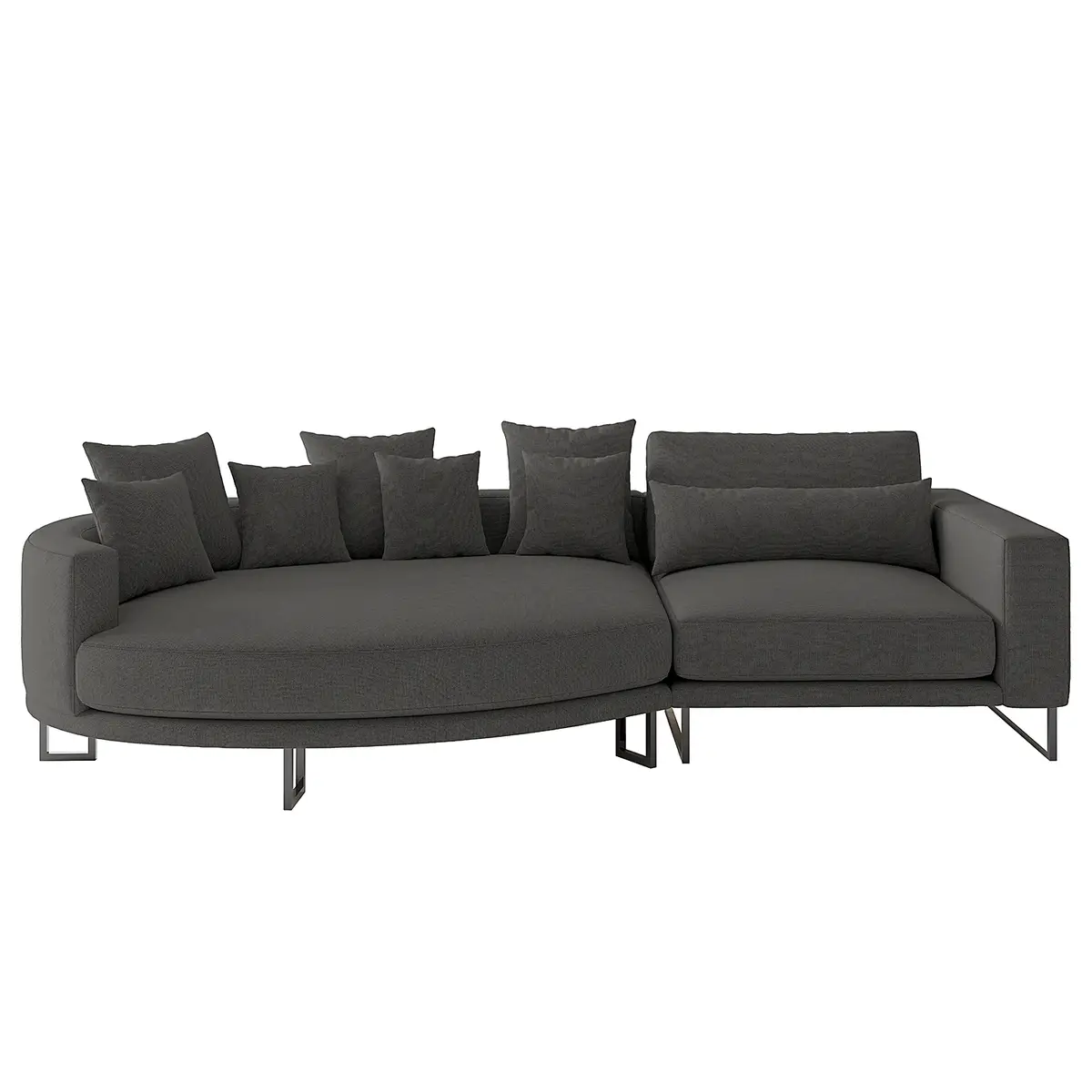 Fredriks Ecksofa Barmore | Grau