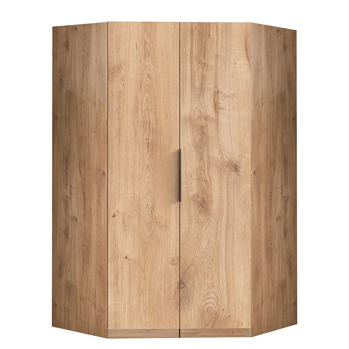 Wimex Beleuchteter Eckschrank Level36 | Holztöne