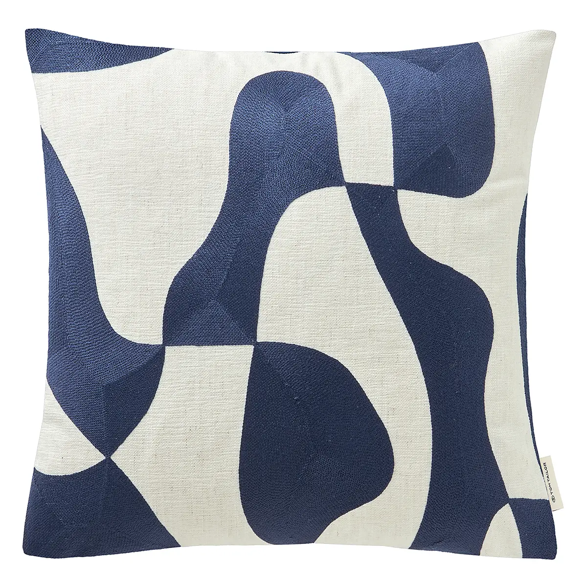Tom Tailor Kissenbezug Organical | Blau