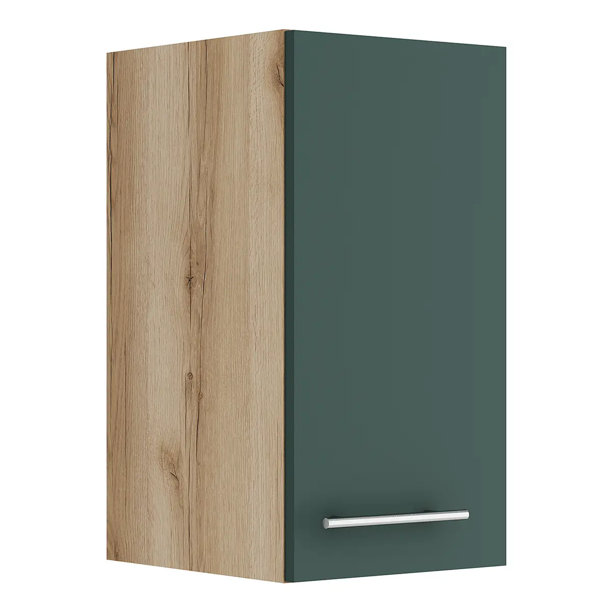 Hängeschrank 30cm Grün/Grün/Wildeiche Dekor | Grün