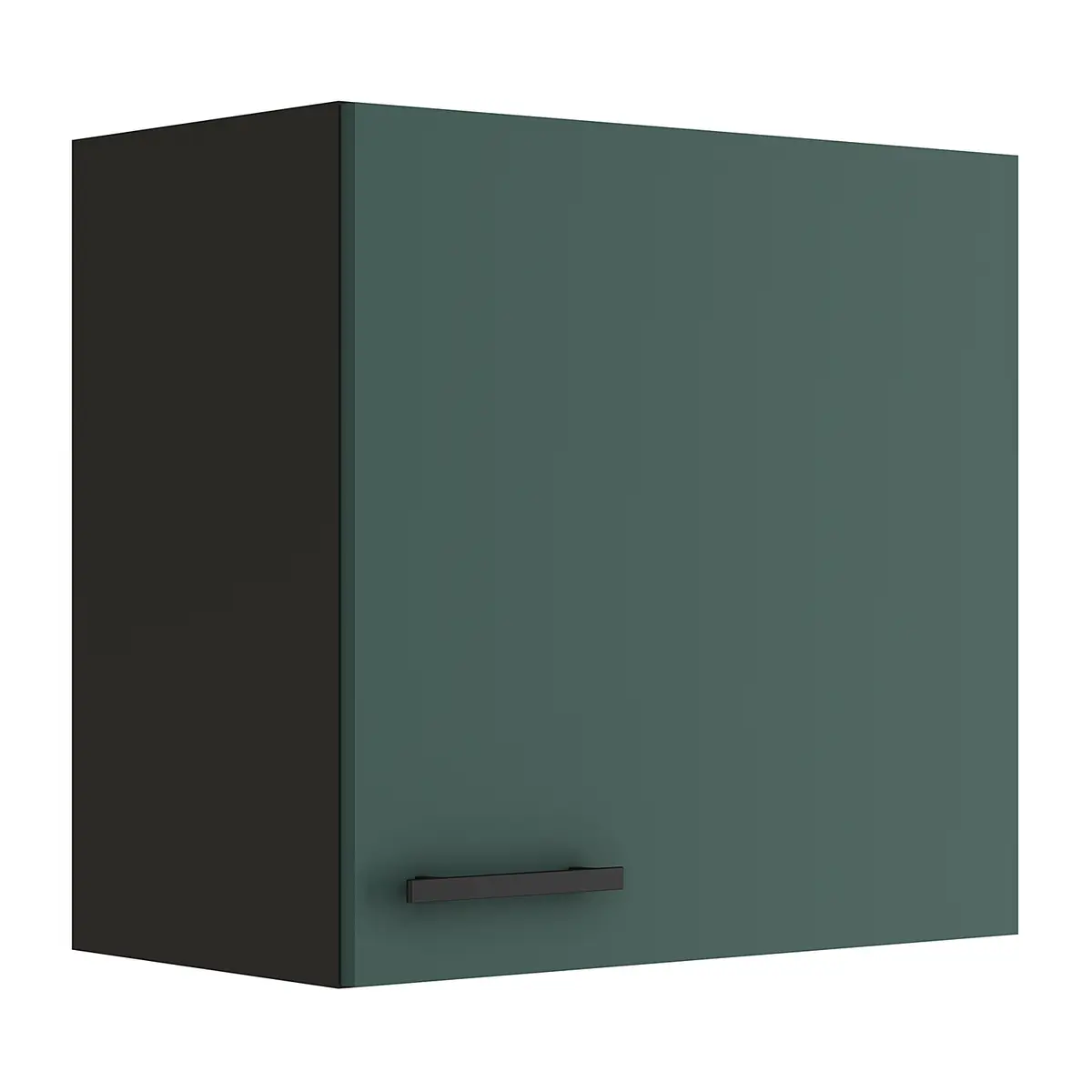 Hängeschrank 60cm Grün/Grün/Anthrazit | Grün