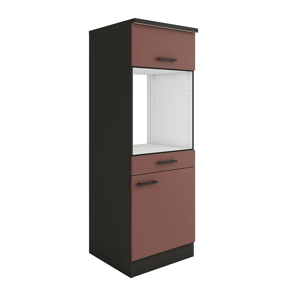 Midi-Backofenschrank | Rot
