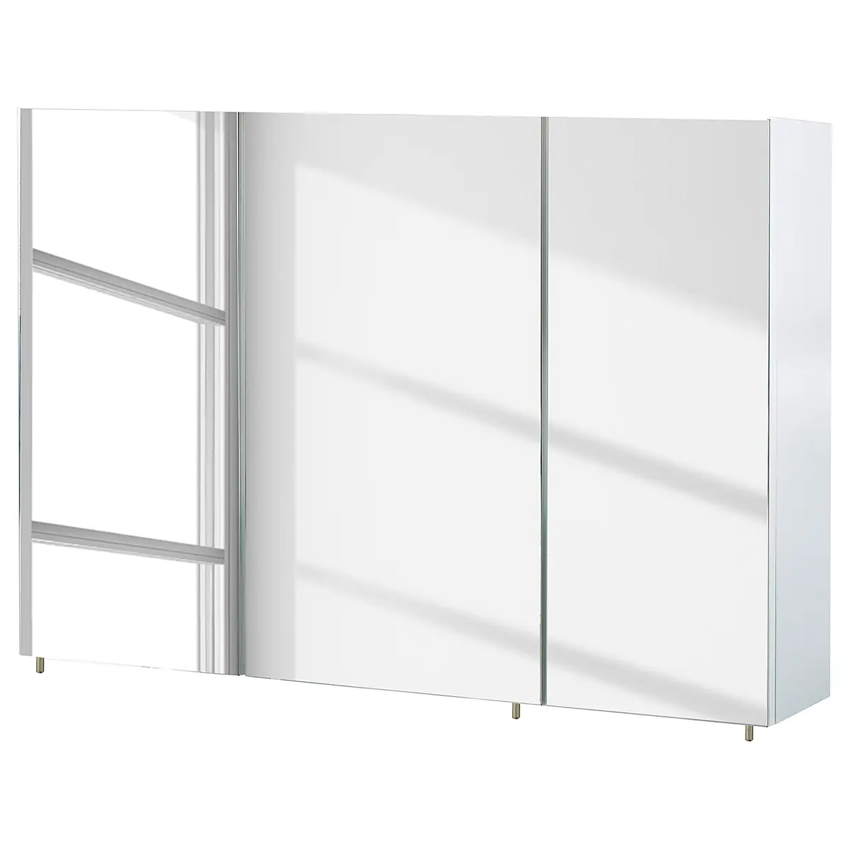 Schildmeyer Spiegelschrank 120cm Weiß | Weiß