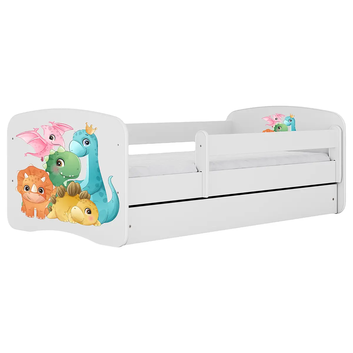 Kids Club Collection Buyo Einzelbett | Weiß