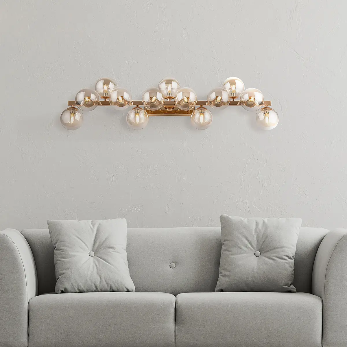 Wandleuchte Dallas Typ D | Gold