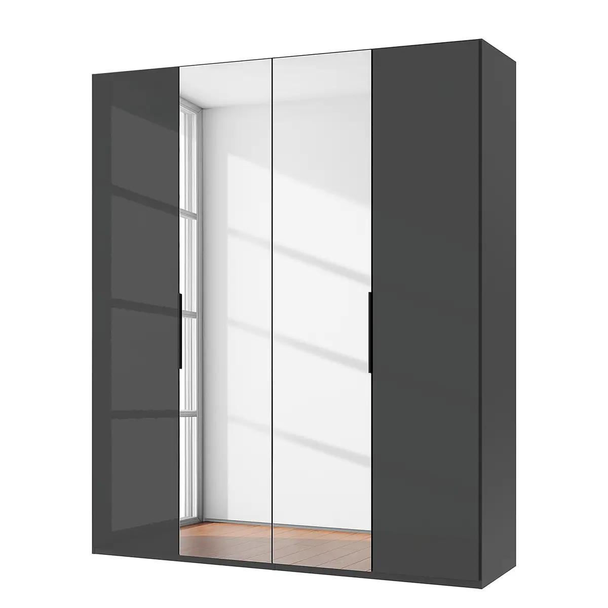 Wimex Drehtürenschrank Level36 | Grau