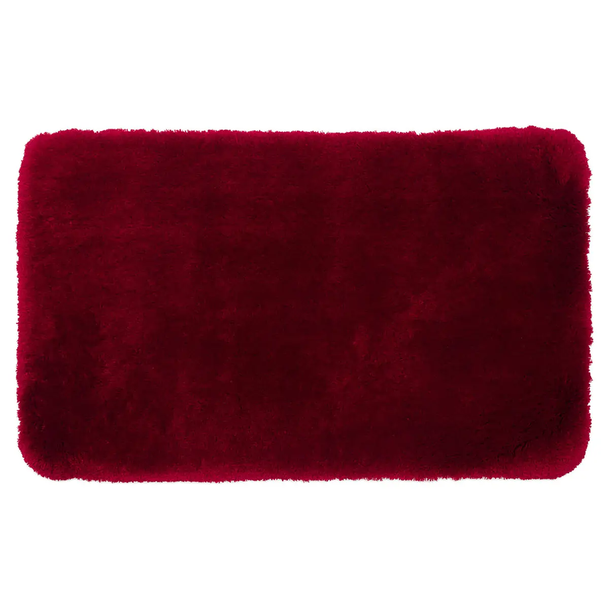 Badteppich Deluxe Typ A 50 x 70cm Rot/Bordeaux | Rot
