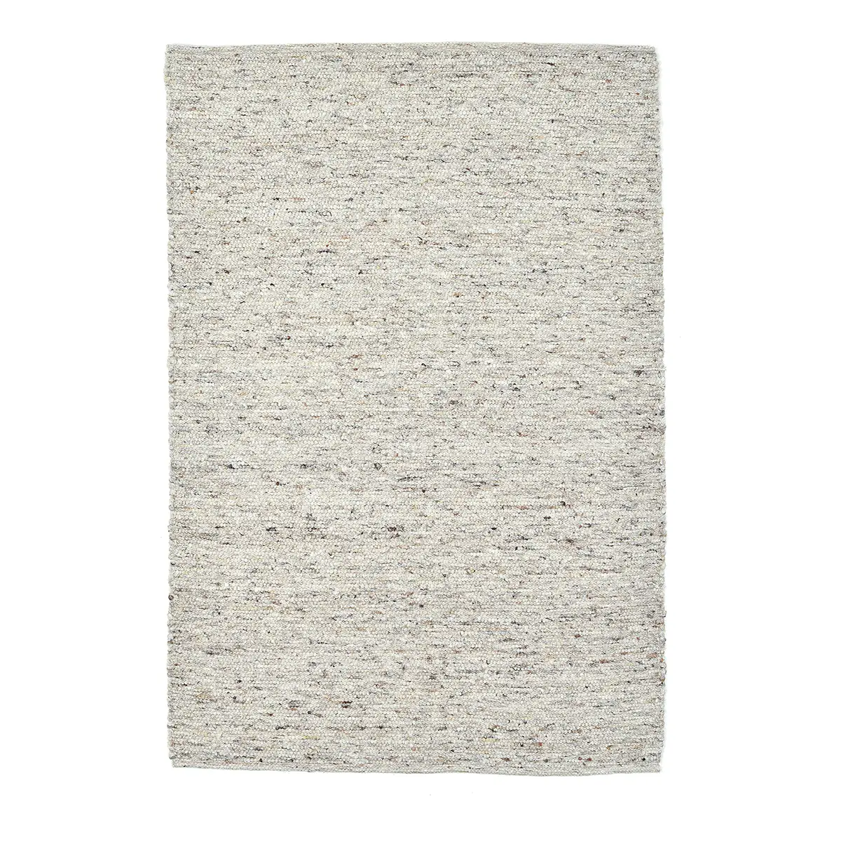 THEKO die markenteppiche Wollteppich Alm-Glück Grau/Sand 250 x 300cm