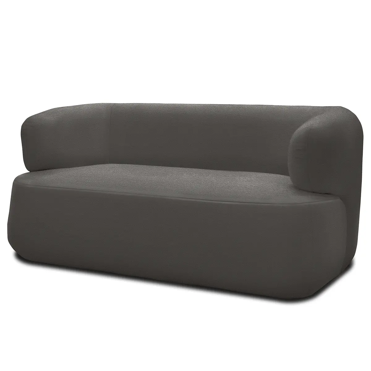 2-Sitzer Sofa Grau Microfaser Sofina | Grau