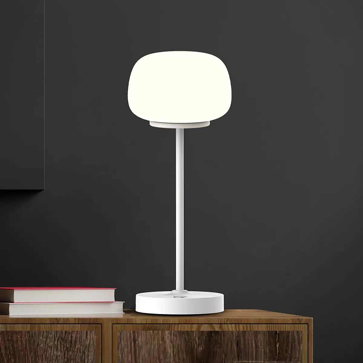 LED-Tischleuchte Pina | Weiß