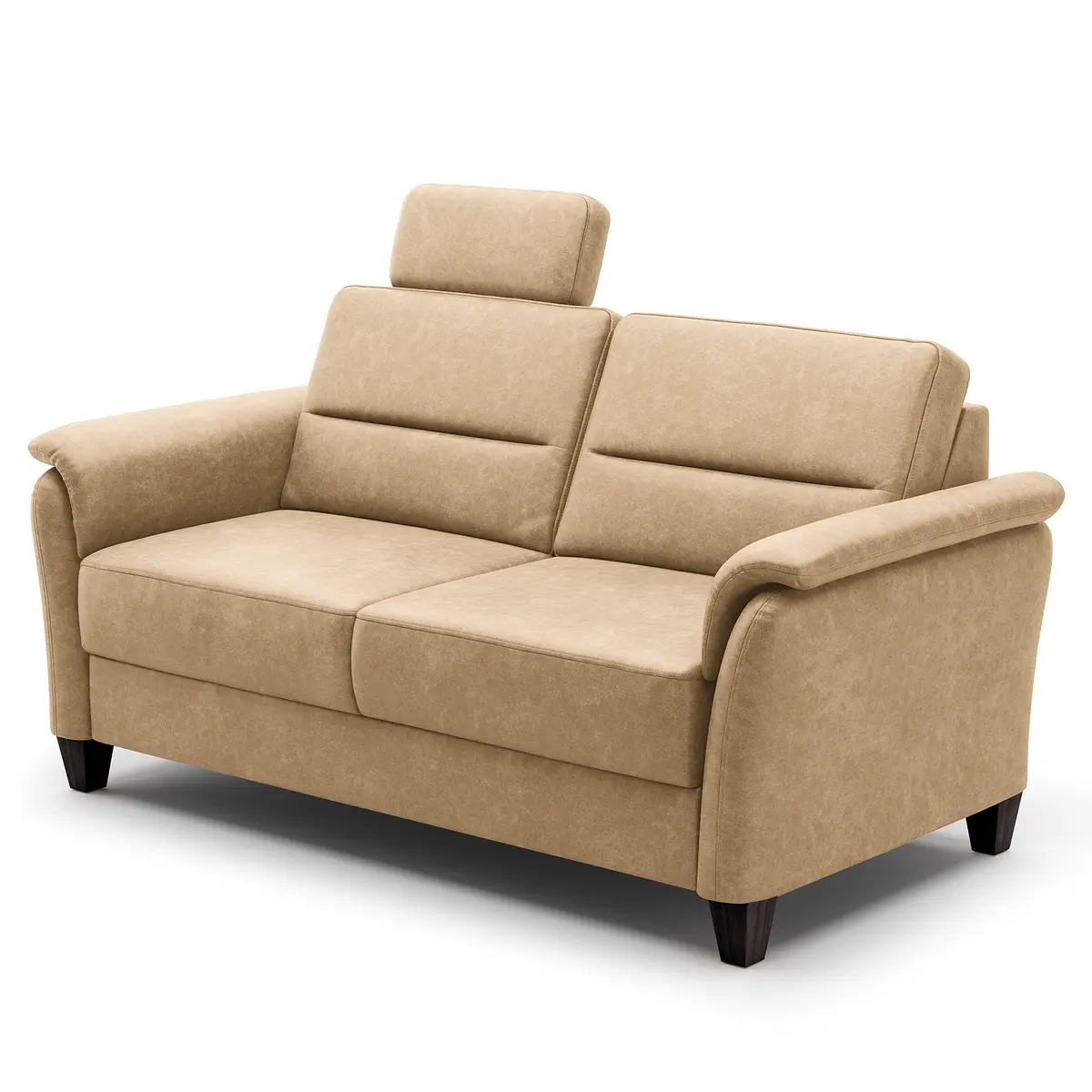 Fredriks 3-Sitzer Sofa Beige Microfaser Priya | Beige