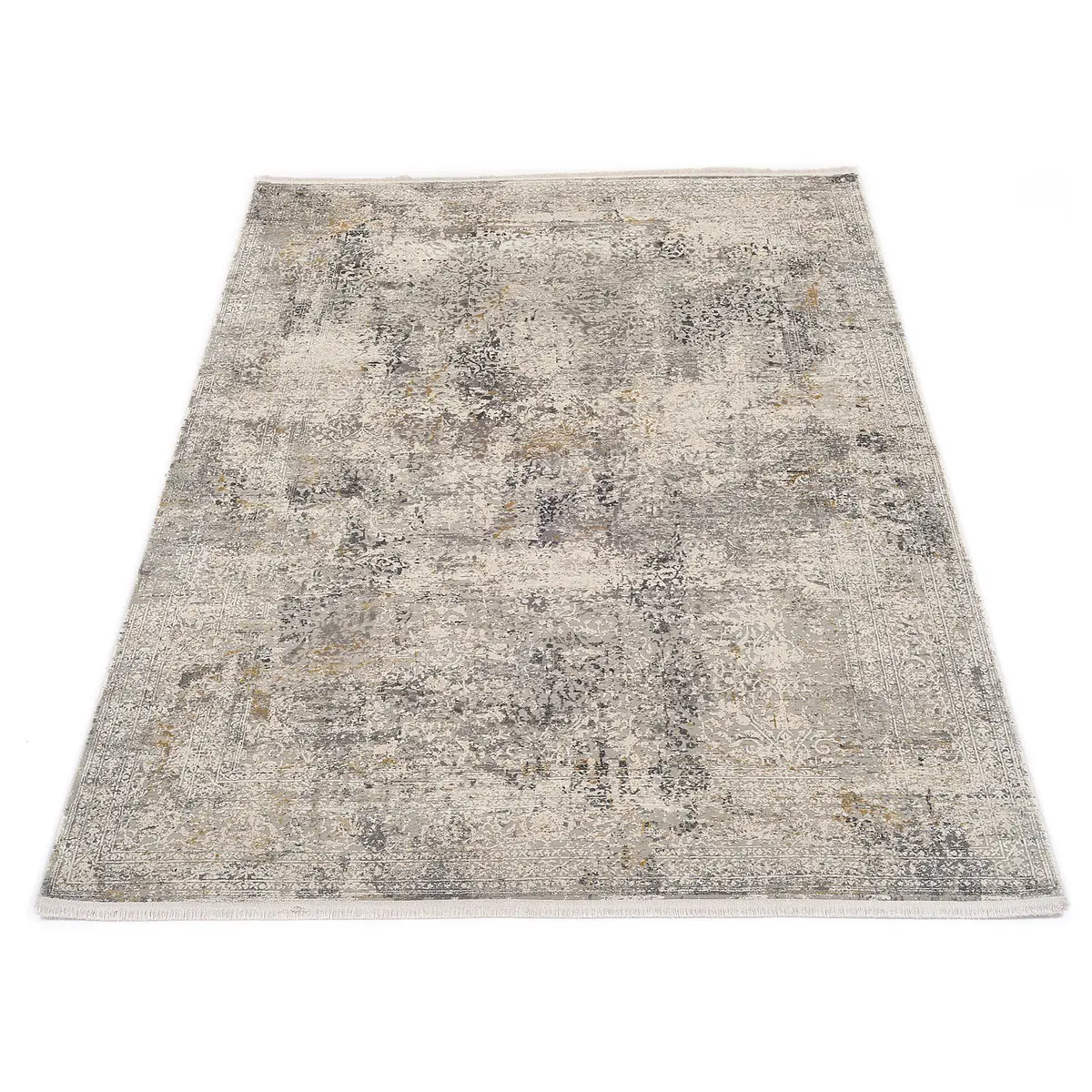 Kurzflorteppich Auroras Elegance Grau/Grau 200 x 290cm | Grau